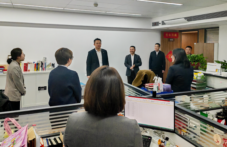 公司領(lǐng)導新春開工走訪慰問送祝福