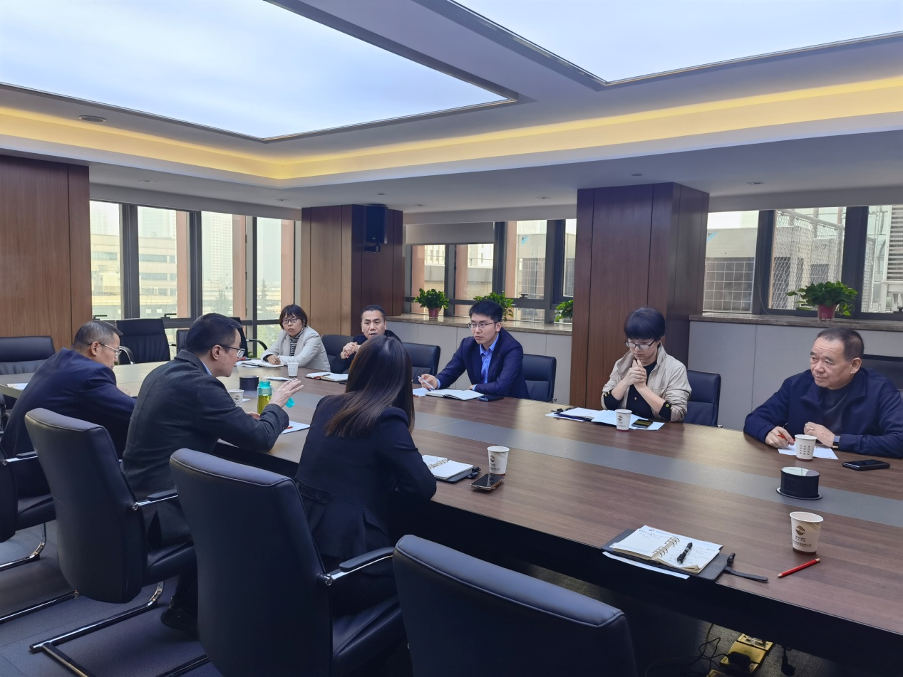 固定收益部與長安信托政信事業(yè)部、西安未央城市建設(shè)集團(tuán)有限公司進(jìn)行業(yè)務(wù)座談                                                                                         